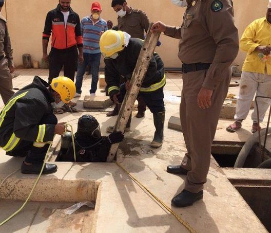مصرع 3 عمال سقطوا في خزانات معالجة الصرف بـ مصرع 3 عمال سقطوا في خزانات معالجة الصرف بـ