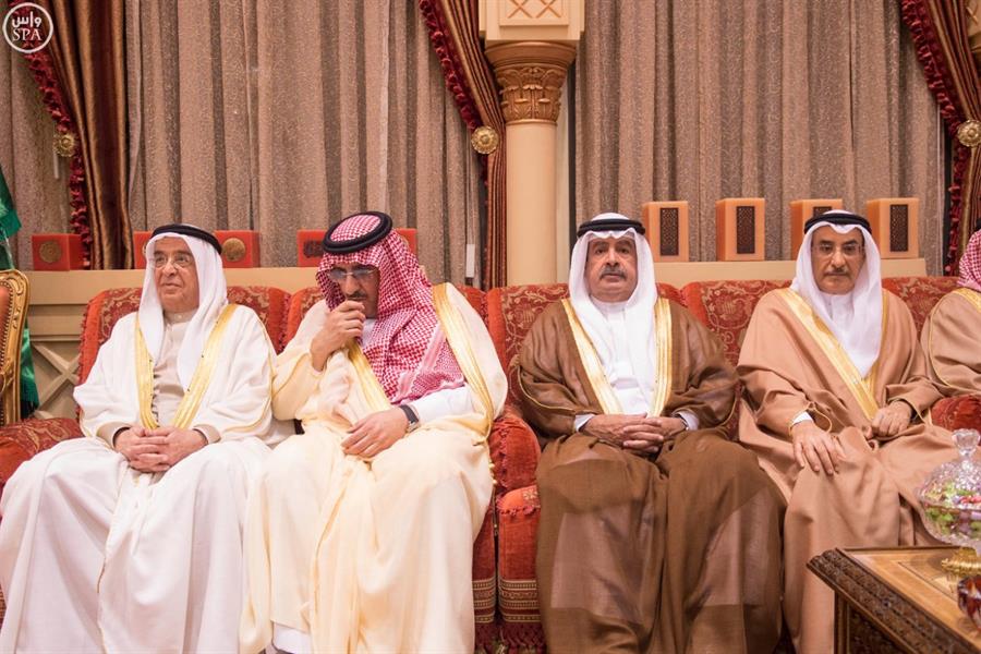  خادم الحرمين الشريفين يستقبل رئيس وزراء مملكة البحرين