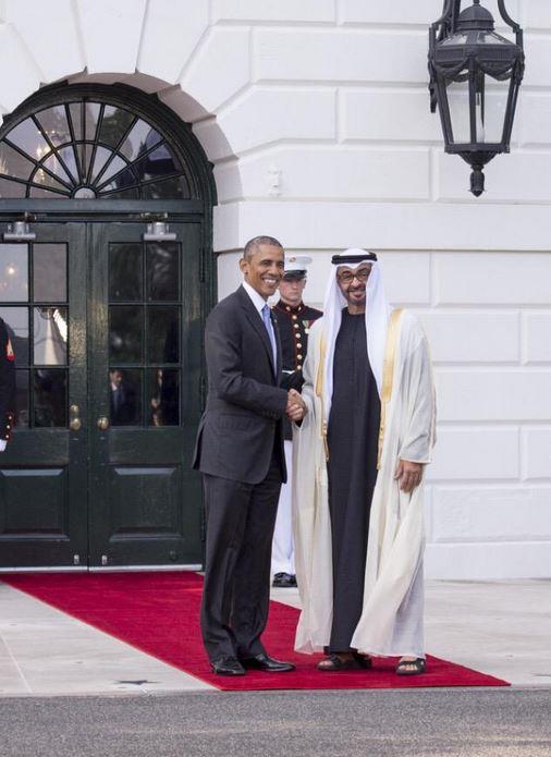 اوباما ومحمد بن زايد