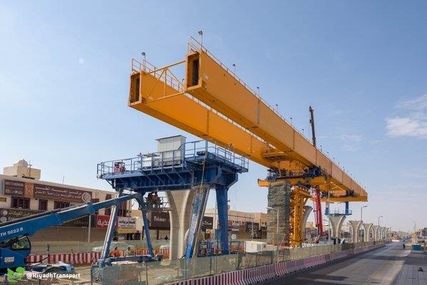 بالصور.. بدء تركيب آلة جسور 