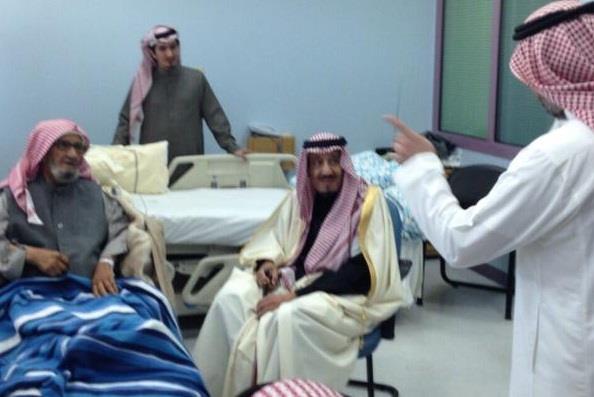 زيارة الملك سلمان للشيخ الشثري زيارة الملك سلمان للشيخ الشثري