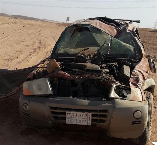 السيارة بعد الحادث