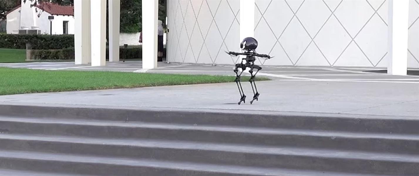 ليو.. إنسان آلي يستطيع المشي على الحبل والتزلج والتحليق!