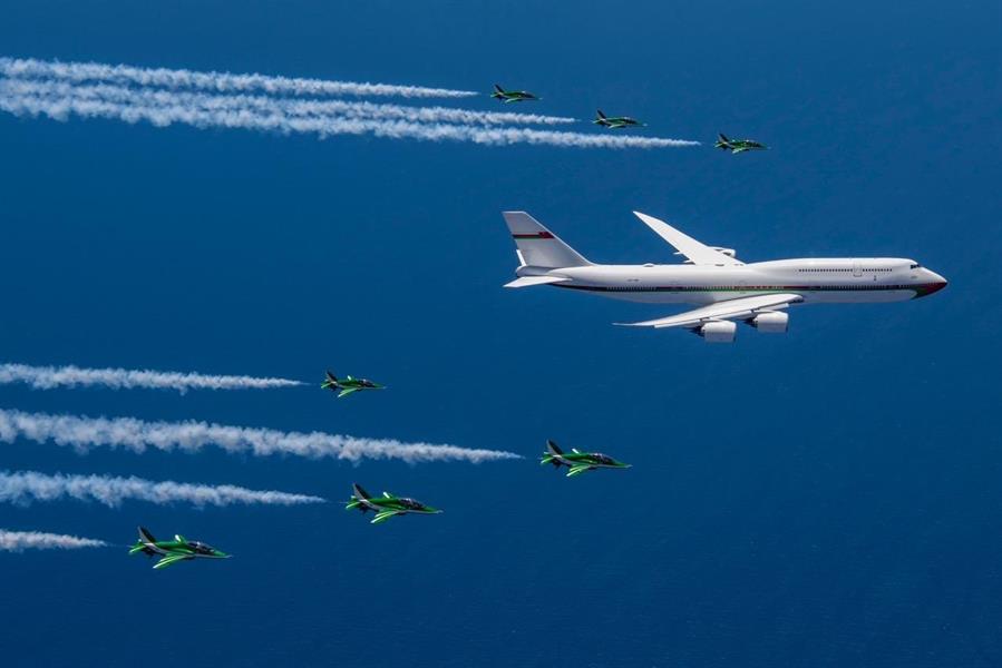 صور.. طائرات القوات الجوية الملكية التي شاركت في استقبال طائرة السلطان هيثم بن طارق صور.. طائرات القوات الجوية الملكية التي شاركت في استقبال طائرة السلطان هيثم بن طارق