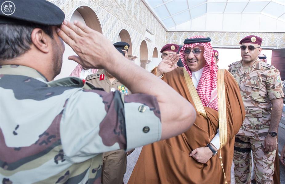 ولي العهد يرعى فعاليات التمرين التعبوي لقوات الطوارئ الخاصة صولة الحق 8