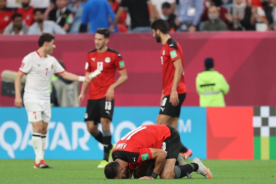 مصر تخطف تأهلاً صعبًا أمام الأردن.. وتضرب موعدًا أمام تونس في نصف نهائي كأس العرب (فيديو وصور)