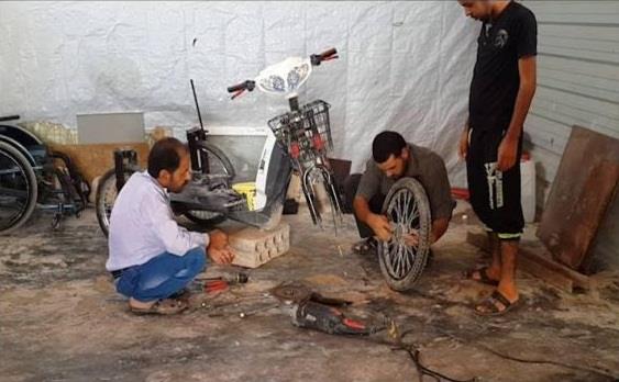 محمد حرب اللاجئ السوري