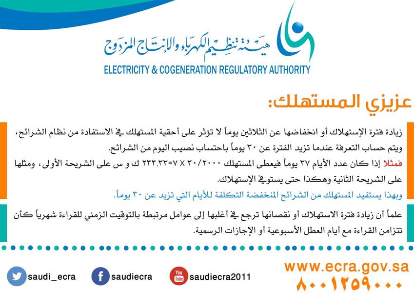 مواطنون يتخوفون من مضاعفة مبالغ فواتير الكهرباء بسبب زيادة أيام الاستهلاك.. و