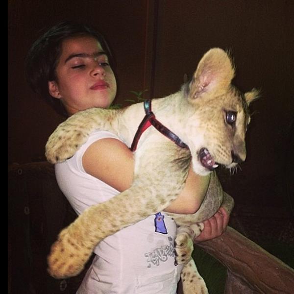 الطفلة مضاوي العنزي