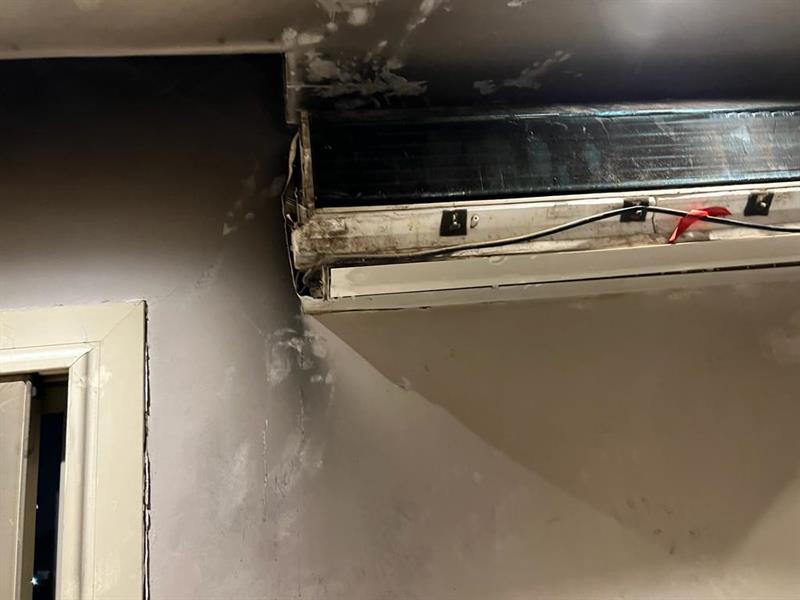 حريق منزل محمد هنيدي