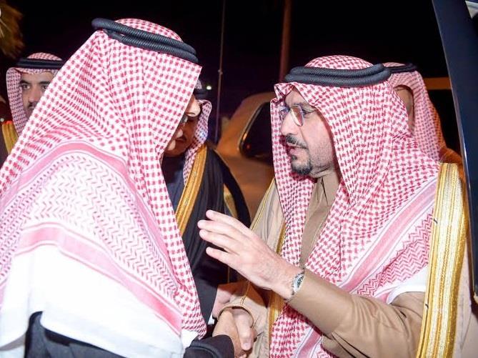 أمير القصيم ينقل تعازي القيادة في الشهيد عبدالله الحوشاني
