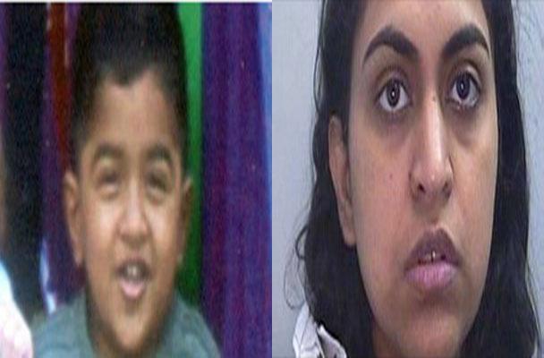 الطفل ياسين و امه سارة