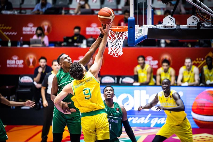 أخضر السلة يخسر من أستراليا في ثاني مبارياته في نهائيات البطولة الآسيوية (صور)