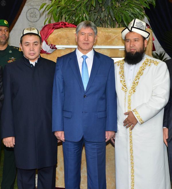 الرئيس القيرغيزستاني يؤسس لمبنى سفارة بلاده الجديد في الرياض