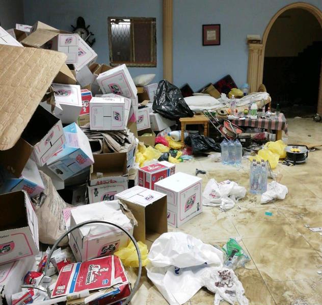 ضبط وكر لتصنيع الخمور في إحدى الاستراحات بمكة المكرمة 