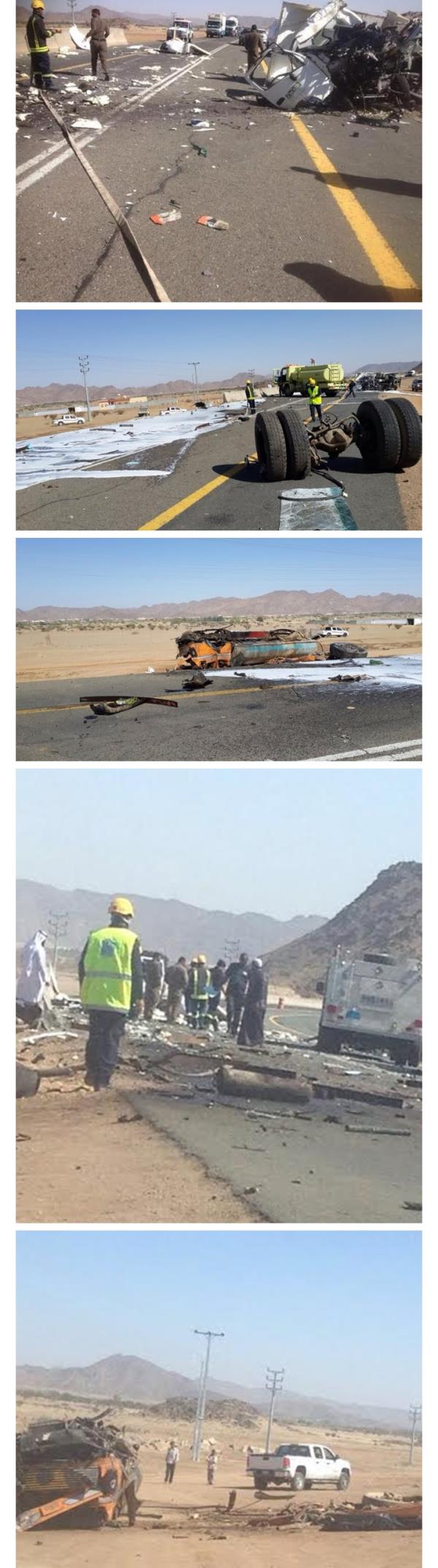 حادث مروع بين 