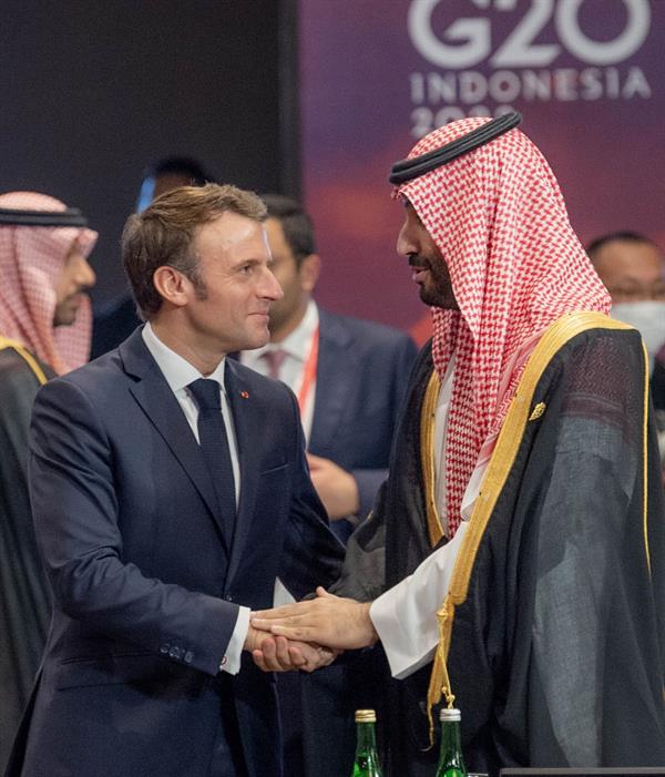 ولي العهد خلال مشاركته بقمة العشرين ولي العهد خلال مشاركته بقمة العشرين