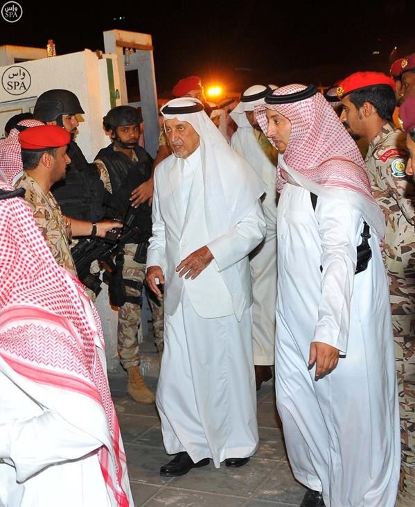 تشييع سعود الفيصل في مقبرة العدل بمكة