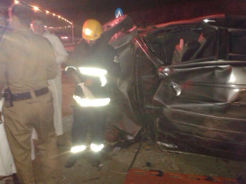 السيارة المقلوبة