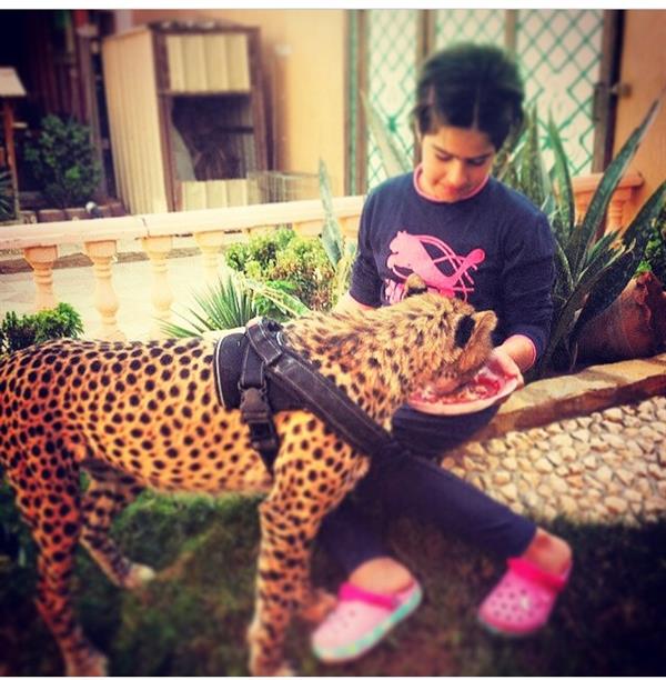 الطفلة مضاوي العنزي