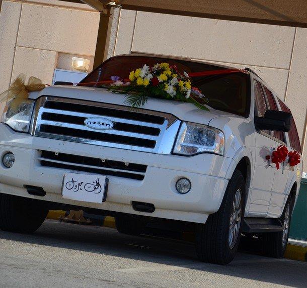 تجهيزات فاخرة في احتفال 