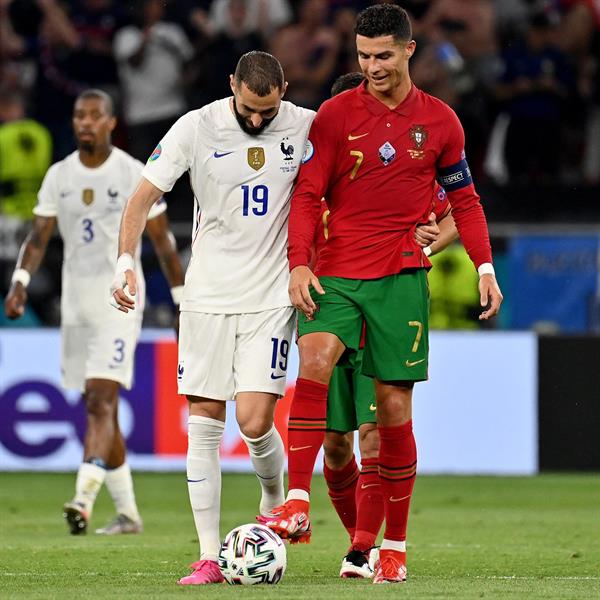 كريستيانو يقود البرتغال للتأهل لدور الـ 16 من يورو 2020 بتعادل أمام فرنسا