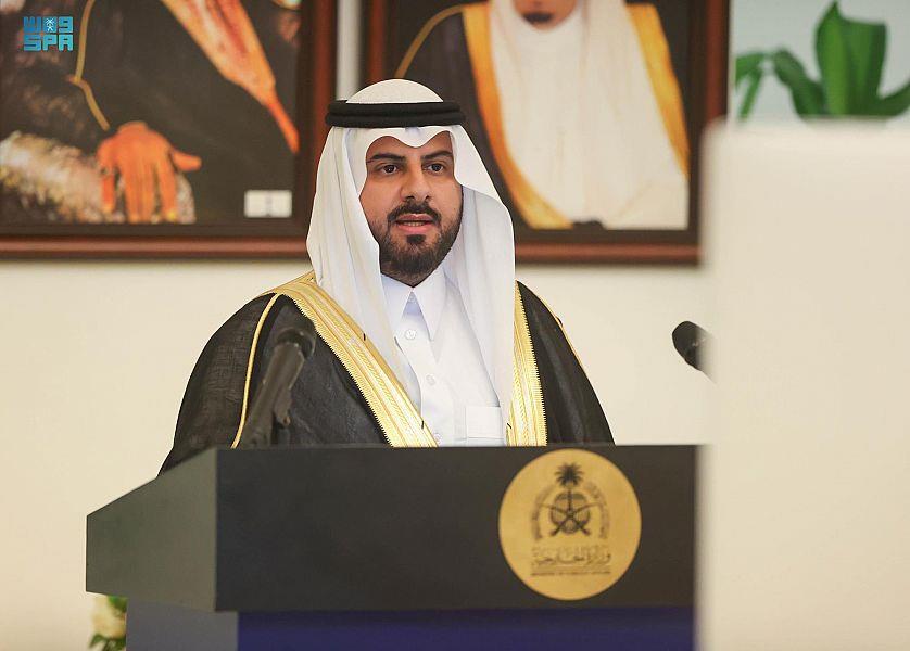 السفراء المعينون حديثاً لدى عدد من الدول يؤدون القسم أمام خادم الحرمين