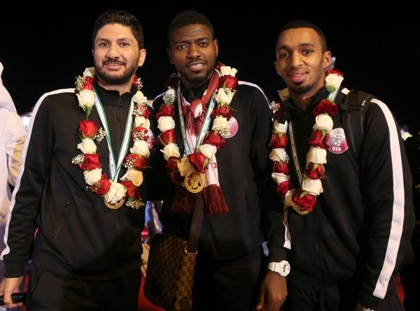 المنتخب القطري الفائز في خليجي 22