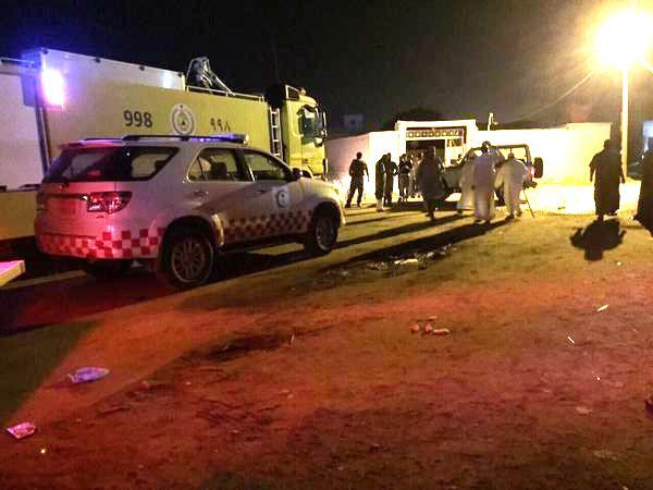 مكان الحادثة