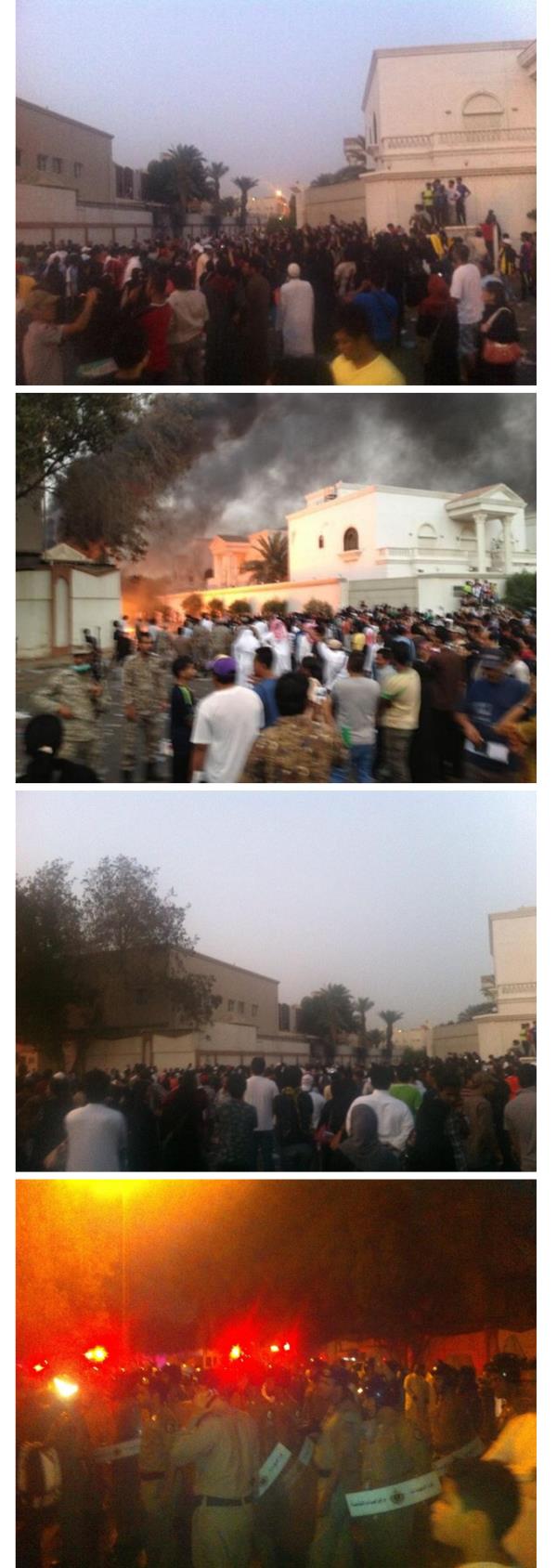 تزاحم وتدافع وحريق بالقنصلية الإندونيسية