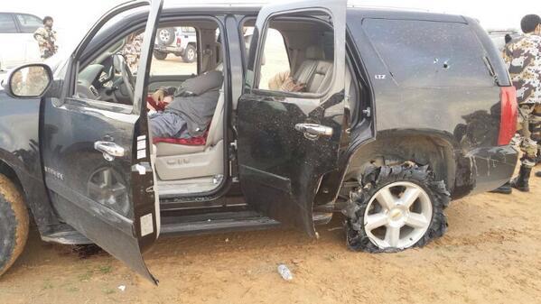 حادثة تبادل اطلاق النيران مع السجين الهارب