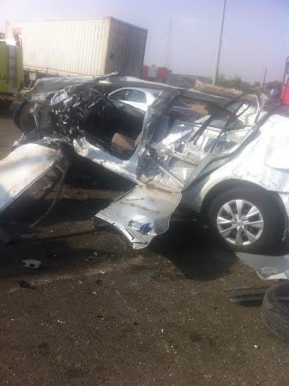 بالصور.. مصرع 6 أشخاص بينهم 5 من عائلة واحدة على طريق (جدة – جازان) الساحلي