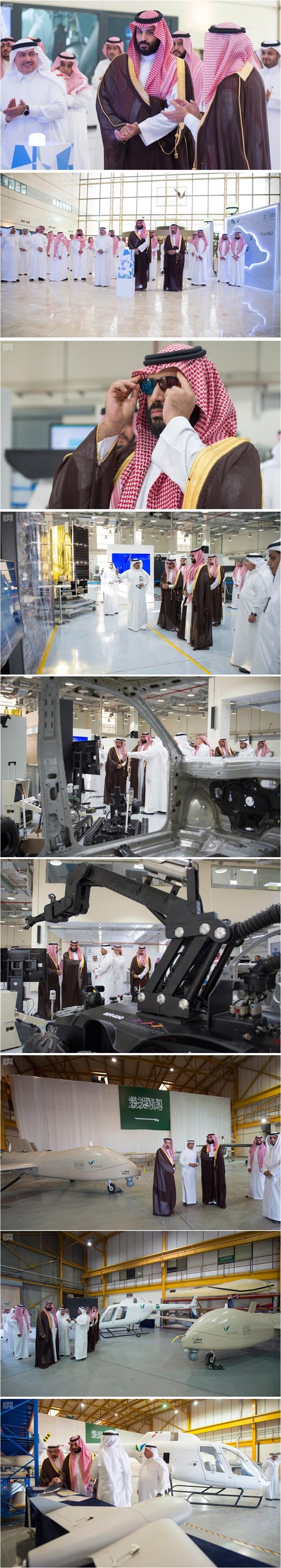 ولي العهد يدشن مشاريع