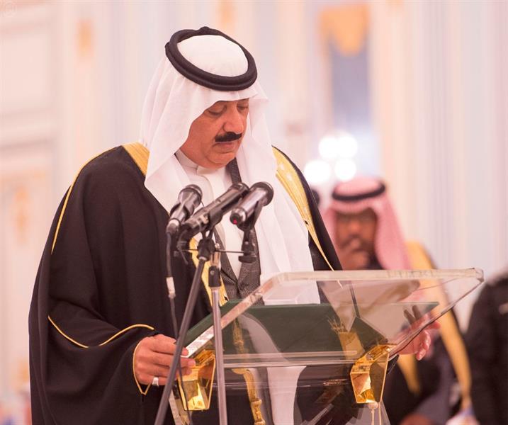 الوزراء وأمراء المناطق الجدد يؤدون القسم أمام الملك سلمان