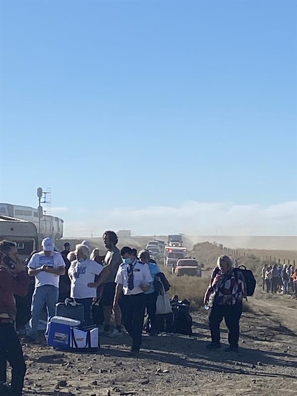 صور.. قتلى وجرحى إثر خروج قطار عن مساره في مونتانا الأميركية صور.. قتلى وجرحى إثر خروج قطار عن مساره في مونتانا الأميركية