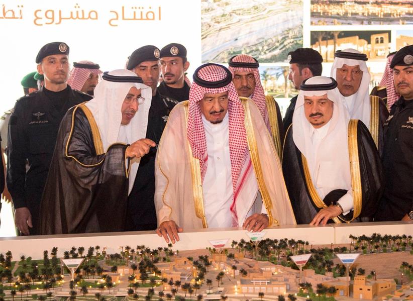 حفل افتتاح مشروع تطوير حي البجيري بالدرعية التاريخية