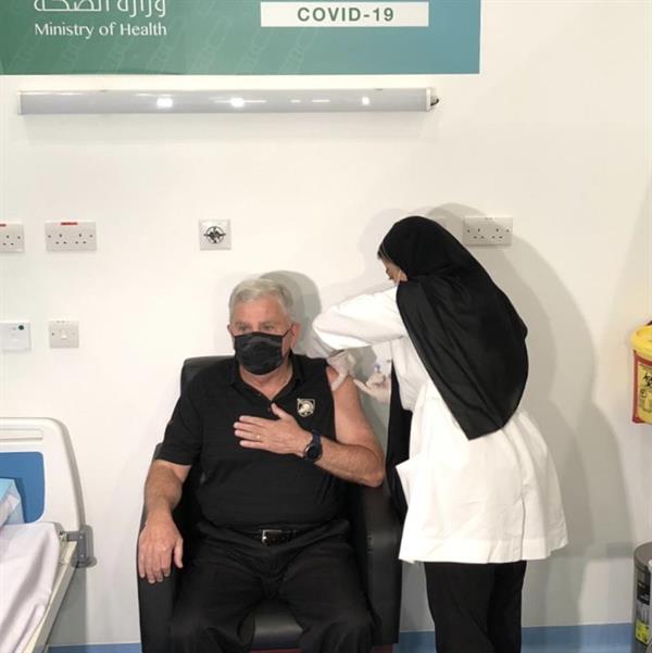 سفير أمريكا بالمملكة يتلقى الجرعة الثانية من لقاح سفير أمريكا بالمملكة يتلقى الجرعة الثانية من لقاح