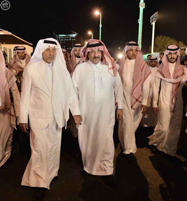 تشييع سعود الفيصل في مقبرة العدل بمكة