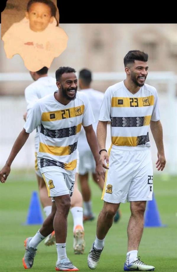 عبود ينشر صوراً للاعبي الاتحاد وهم أطفال