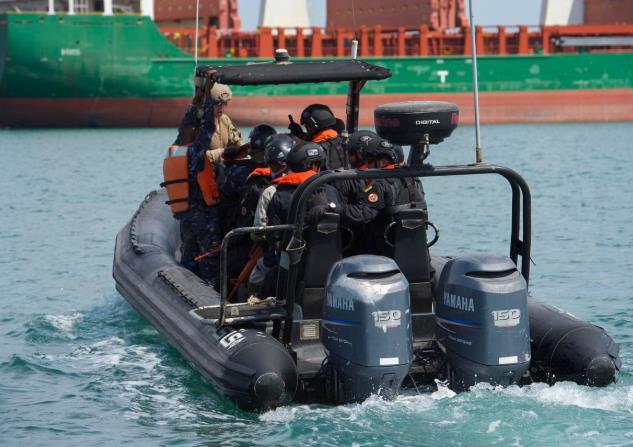 جانب من التدريب