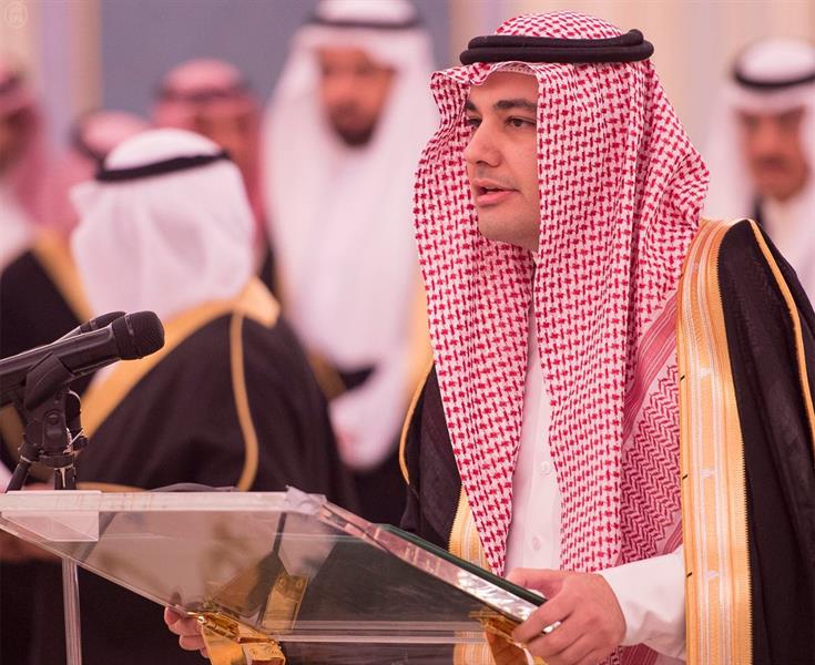الوزراء وأمراء المناطق الجدد يؤدون القسم أمام الملك سلمان