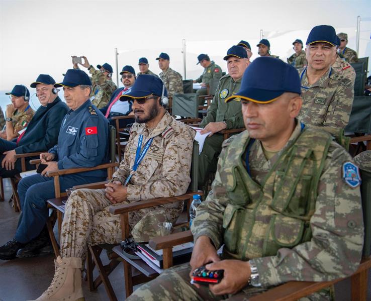 بالصور.. القوات السعودية تختتم مشاركتها في تمرين 