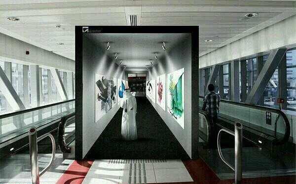 صور مترو دبي