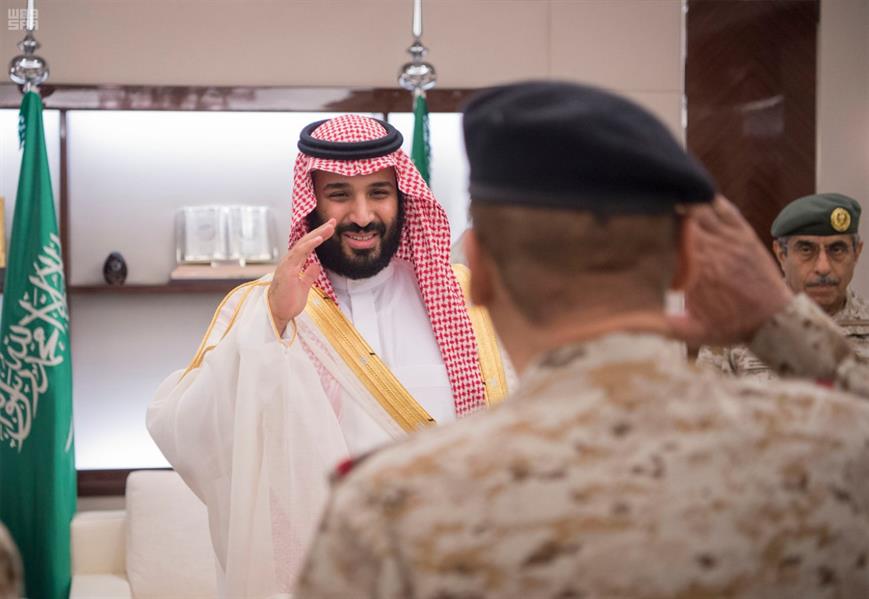 بالصور.. الأمير محمد بن سلمان يستقبل كبار القادة والمسؤولين في وزارة الدفاع بالصور.. الأمير محمد بن سلمان يستقبل كبار القادة والمسؤولين في وزارة الدفاع