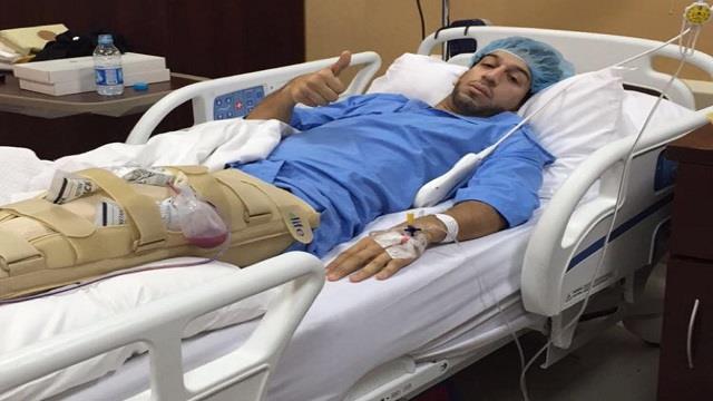 لاعب هجر: أجريت عملية الرباط الصليبي بنجاح ( صورة ) لاعب هجر: أجريت عملية الرباط الصليبي بنجاح ( صورة )