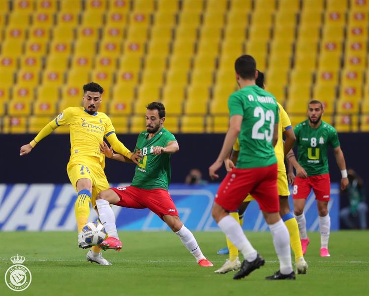 مباراة النصر والوحدات