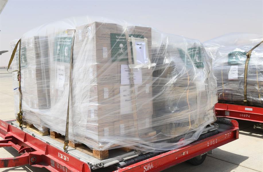 الطائرة الإغاثية السعودية الثالثة تغادر إلى السودان