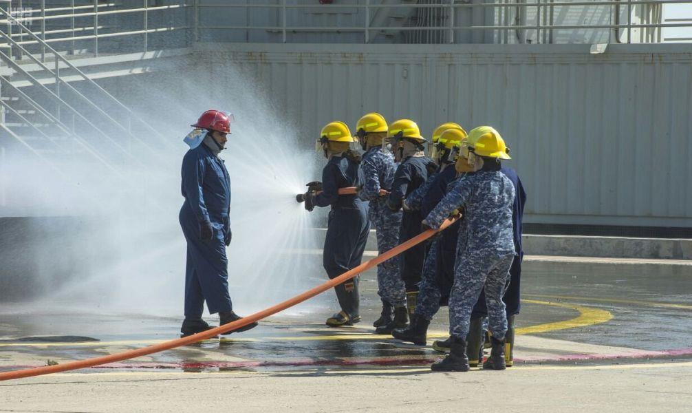 استمرار مناورات التمرين البحري السعودي البحريني المختلط 