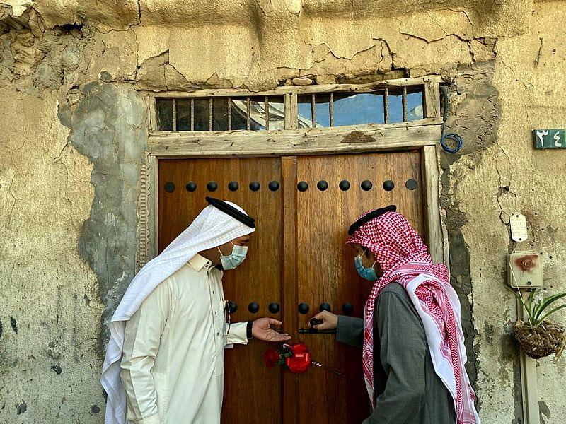  المنزل التاريخي الذي شرعت أمانة الشرقية في ترميمه بجزيرة تاروت بالقطيف 