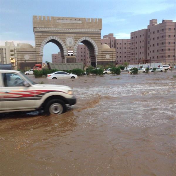 امطار المدينة